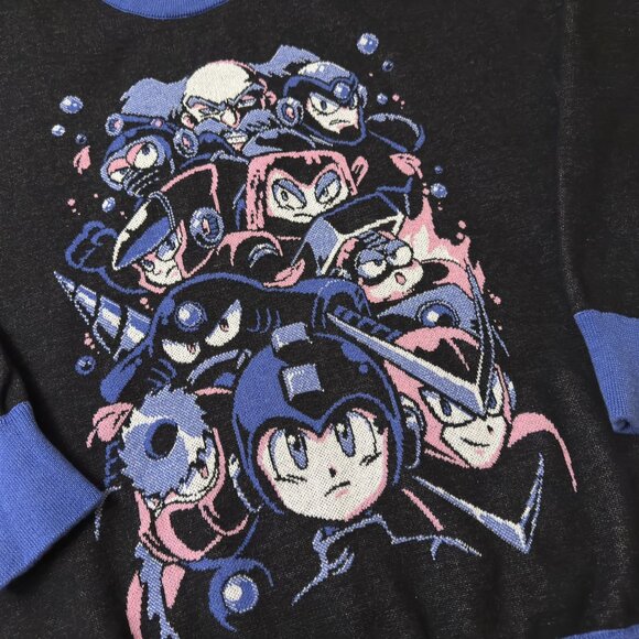 Capcom x The Yetee Robo Boss Rush Megaman Sweater - Picture 4 of 4